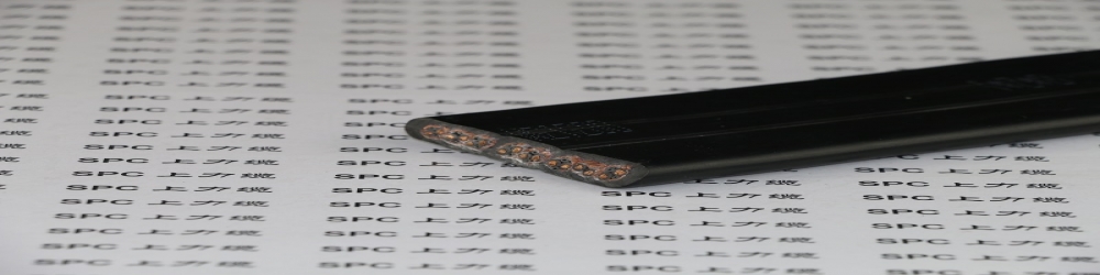 SPCPARKING-FLAT-CHAIN-CPT立体停车库专用聚氨酯拖链屏蔽扁电缆纤维加强型  停车库坦克链用扁电缆